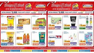 Promo Indomaret Hari Ini 17 Agustus 2024